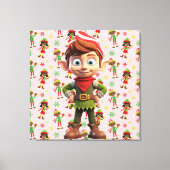 Premium - omgepakt canvas (glanzend) (Voorkant)