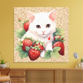 Premium - omgepakt canvas (glanzend) (Insitu (Woonkamer))