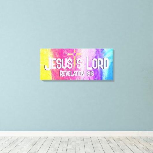 Premium - omgepakt canvas (glanzend) (Insitu (Houten vloer))