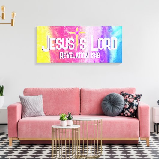 Premium - omgepakt canvas (glanzend) (Insitu (Woonkamer))