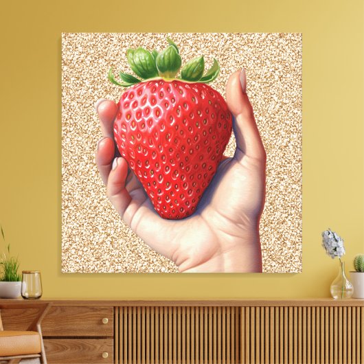 Premium - omgepakt canvas (glanzend) (Insitu (Woonkamer))