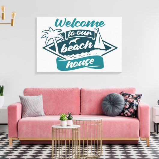 Premium - omgepakt canvas (glanzend) (Insitu (Woonkamer))