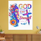 Premium - omgepakt canvas (glanzend) (Insitu (Woonkamer))