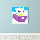 Premium - omgepakt canvas (glanzend) (Insitu (Houten vloer))