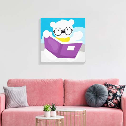 Premium - omgepakt canvas (glanzend) (Insitu (Woonkamer))