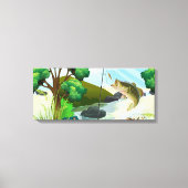 Premium - omgepakt canvas (glanzend) (Voorkant)