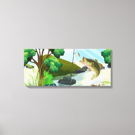 Premium - omgepakt canvas (glanzend) (Voorkant)