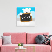 Premium - omgepakt canvas (glanzend) (Insitu (Woonkamer))