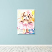 Premium - omgepakt canvas (glanzend) (Insitu (Houten vloer))