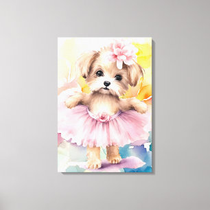 Premium - omgepakt canvas (glanzend)