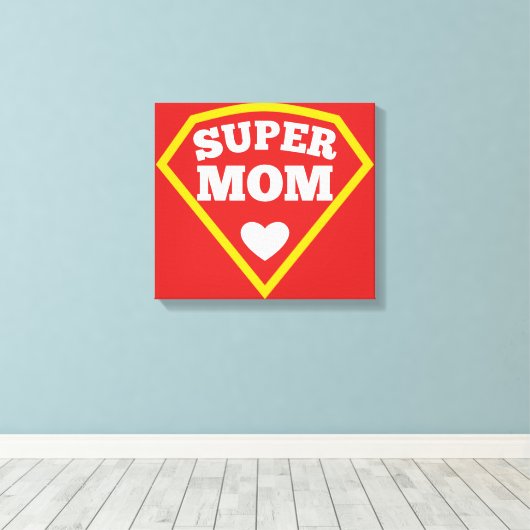 Premium - omgepakt canvas (glanzend) (Insitu (Houten vloer))