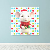 Premium - omgepakt canvas (glanzend) (Insitu (Houten vloer))