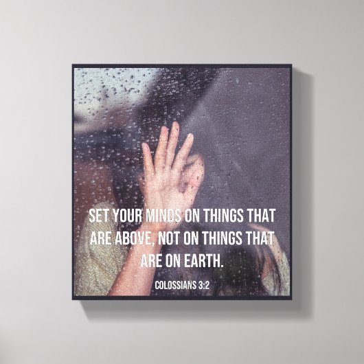 Premium - omgepakt canvas (glanzend) (Voorkant)