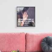 Premium - omgepakt canvas (glanzend) (Insitu (Woonkamer))