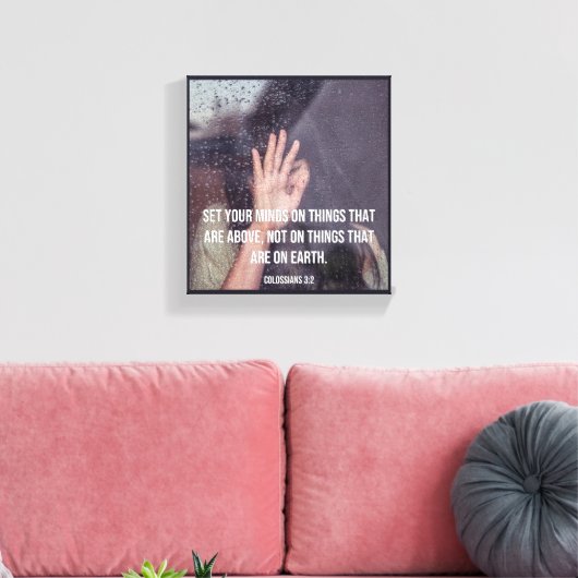 Premium - omgepakt canvas (glanzend) (Insitu (Woonkamer))