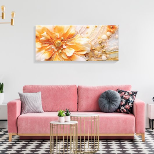 Premium - omgepakt canvas (glanzend) (Insitu (Woonkamer))