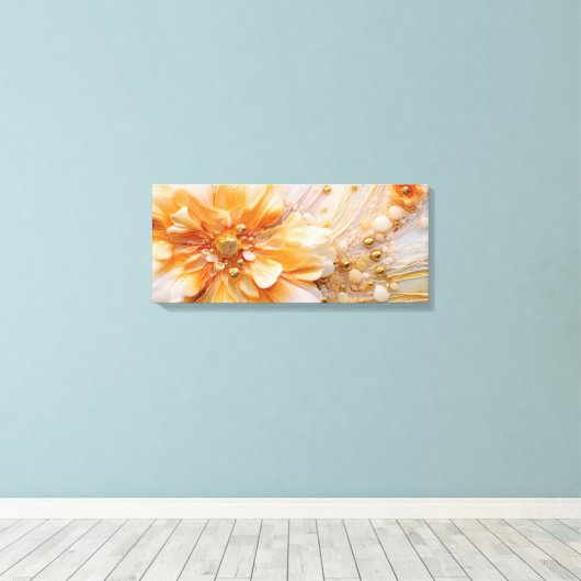 Premium - omgepakt canvas (glanzend) (Insitu (Houten vloer))