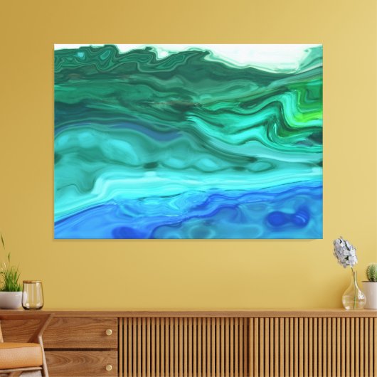 Premium - omgepakt canvas (glanzend) (Insitu (Woonkamer))