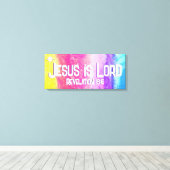 Premium - omgepakt canvas (glanzend) (Insitu (Houten vloer))