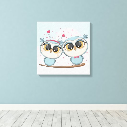 Premium - omgepakt canvas (glanzend) (Insitu (Houten vloer))