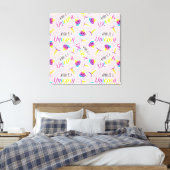 Premium - omgepakt canvas (glanzend) afdruk (Insitu (Slaapkamer))
