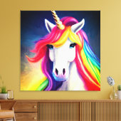 Premium - omgepakt canvas (glanzend) afdruk (Insitu (Woonkamer))