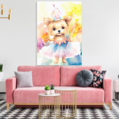 Premium - omgepakt canvas (glanzend) afdruk (Insitu (Woonkamer))