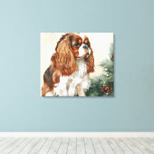 Premium - omgepakt canvas (glanzend) afdruk (Insitu (Houten vloer))