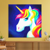 Premium - omgepakt canvas (glanzend) afdruk (Insitu (Woonkamer))