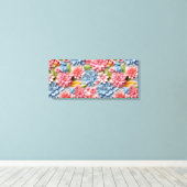 Premium - omgepakt canvas (glanzend) afdruk (Insitu (Houten vloer))