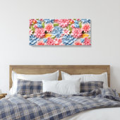 Premium - omgepakt canvas (glanzend) afdruk (Insitu (Slaapkamer))