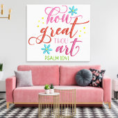 Premium - omgepakt canvas (glanzend) afdruk (Insitu (Woonkamer))