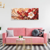 Premium - omgepakt canvas (glanzend) afdruk (Insitu (Woonkamer))