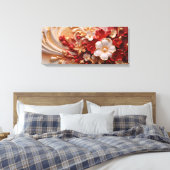 Premium - omgepakt canvas (glanzend) afdruk (Insitu (Slaapkamer))