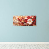 Premium - omgepakt canvas (glanzend) afdruk (Insitu (Houten vloer))