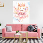Premium - omgepakt canvas (glanzend) afdruk (Insitu (Woonkamer))