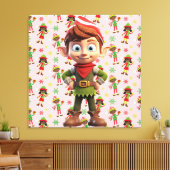 Premium - omgepakt canvas (glanzend) afdruk (Insitu (Woonkamer))