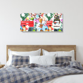 Premium - omgepakt canvas (glanzend) afdruk (Insitu (Slaapkamer))