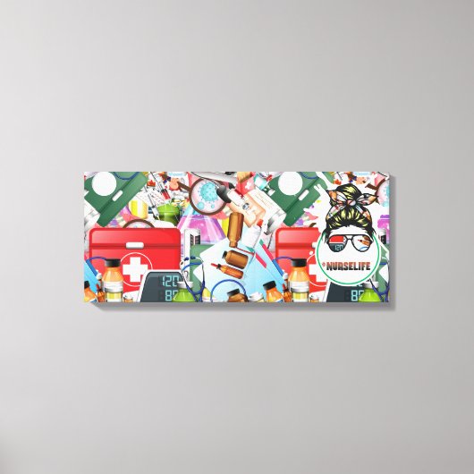 Premium - omgepakt canvas (glanzend) afdruk (Voorkant)
