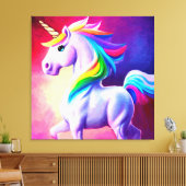 Premium - omgepakt canvas (glanzend) afdruk (Insitu (Woonkamer))