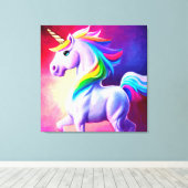 Premium - omgepakt canvas (glanzend) afdruk (Insitu (Houten vloer))