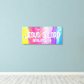 Premium - omgepakt canvas (glanzend) afdruk (Insitu (Houten vloer))