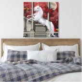 Premium - omgepakt canvas (glanzend) afdruk (Insitu (Slaapkamer))
