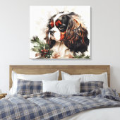 Premium - omgepakt canvas (glanzend) afdruk (Insitu (Slaapkamer))