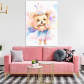 Premium - omgepakt canvas (glanzend) afdruk (Insitu (Woonkamer))