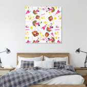 Premium - omgepakt canvas (glanzend) afdruk (Insitu (Slaapkamer))