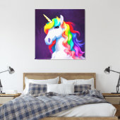 Premium - omgepakt canvas (glanzend) afdruk (Insitu (Slaapkamer))