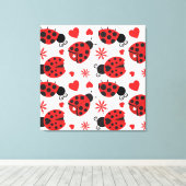 Premium - omgepakt canvas (glanzend) afdruk (Insitu (Houten vloer))
