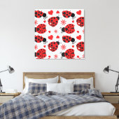 Premium - omgepakt canvas (glanzend) afdruk (Insitu (Slaapkamer))