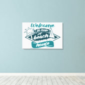 Premium - omgepakt canvas (glanzend) afdruk (Insitu (Houten vloer))